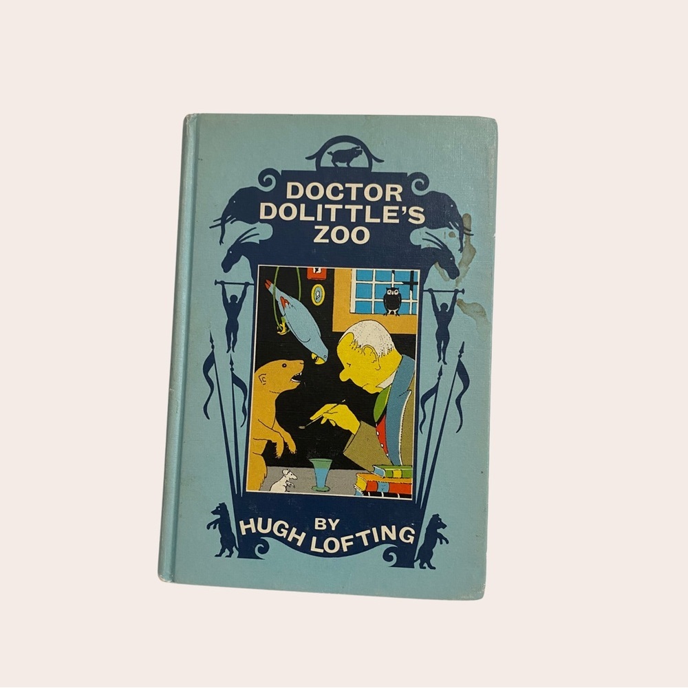 Vintage Doctor Dolittle’s Zoo Book 1925 & 1953